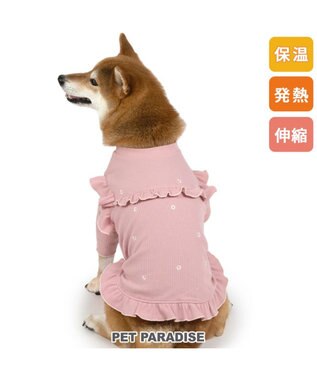  ペットパラダイス  プレミアムペティヒー ト 花フリルTシャツ  中型犬