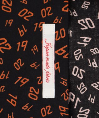 J.PRESS MEN 【J.PRESS ORIGINALS】Broad Print 1902 Open Collar Shirt ブラック系5