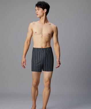 WACOAL MEN トランクス 天然由来繊維（混） しっとりなめらかな肌ざわり ニット素材 前開き GT7802 /ブロス バイ ワコールメン ダークブラウン