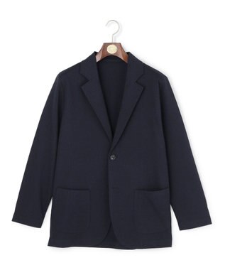 J.PRESS MEN 【WEB・一部店舗限定】シアサッカー カットジャケット ネイビー系