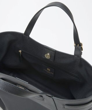 TOPKAPI 【TREASURE TOPKAPI】ナイロン レザーコンビ 2way トートバッグ A4対応 ブラック