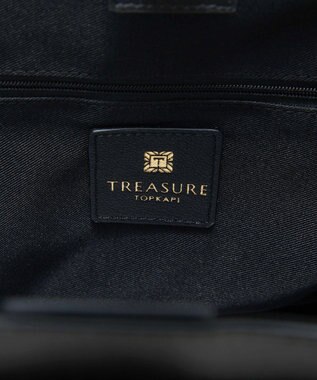 TOPKAPI 【TREASURE TOPKAPI】ナイロン レザーコンビ 2way トートバッグ A4対応 ブラック