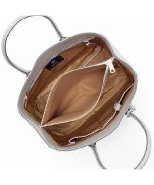 A.D.M.J. 【牛革】トートバッグ 32cm　（Dカンなし） シロガネ