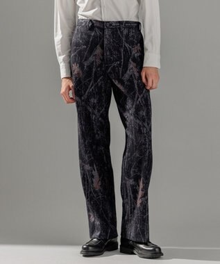 JOSEPH HOMME フォレストジャガード / HARRY ブラック系3