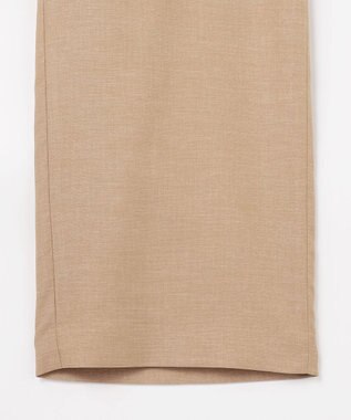 J.PRESS LADIES L FLAXASAオックス ワイド ストレート パンツ キャメル系