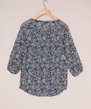 ONWARD Reuse Park 【23区】ブラウス春夏 ネイビー