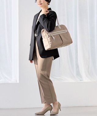 ACE BAGS & LUGGAGE ace. ラポルテム トートバッグ 3気室 A4 13.3インチPC収納 16L 68523 エース ベージュ