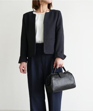 Atelier nuu 日本製 国産レザー parcel ナノダレス ショルダーバッグ ブラック