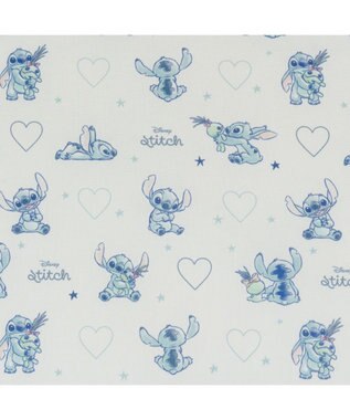 PET PARADISE ディズニー スティッチ もちっと クールマット ホワイト×ブルー