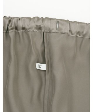 ワコール／睡眠科学 【メンズパジャマ】　シルクサテン　ロング袖・ロングパンツ　睡眠科学／ワコール　YGX583 グレー