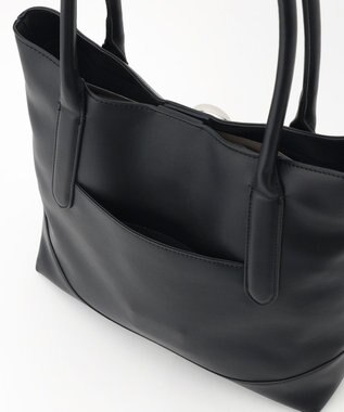 ICB 【A4サイズ収納可】モチーフトートバッグ ブラック系