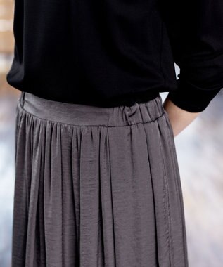 Tiaclasse 【洗える】パーカードッキングワンピース BKCGRA