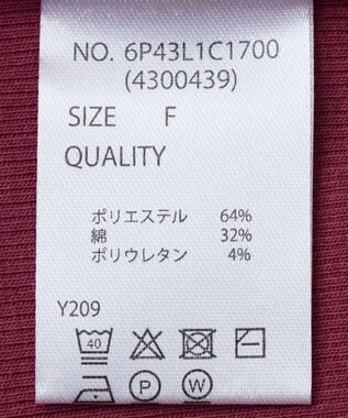 Green Parks ・ＳＵＧＡＲ　ＳＰＯＯＮ　レイヤードライクリブロンＴＥＥ Bordeaux