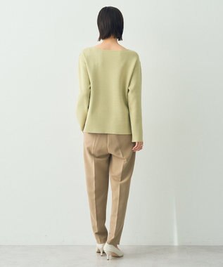 YECCA VECCA ミラノリブ金釦ニット Light Green