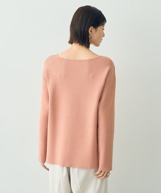 YECCA VECCA ミラノリブ金釦ニット Pink