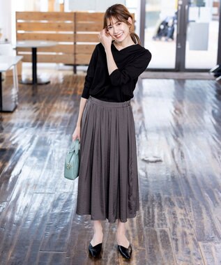 Tiaclasse 【洗える】パーカードッキングワンピース BKCGRA