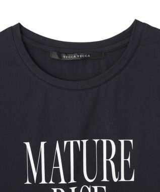 YECCA VECCA 【接触冷感】メッセージロゴTee C