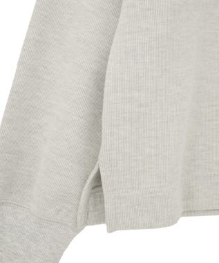 AMERICAN HOLIC Ｖネックスムース起毛プルオーバー Light Gray Mixture