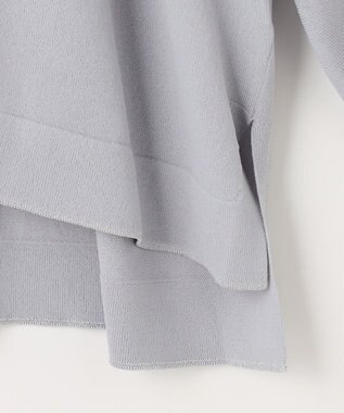 ANY SIS L 【UVケア】アイスタッチ カーディガン ブルーグレー