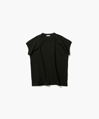 ATON 12/- AIR SPINNING | オーバーサイズプルオーバー BLACK