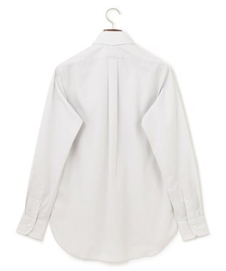 J.PRESS MEN 【PREMIUM PLEATS / 形態安定】エンドオンエンド シャツ / B.D. ライトグレー系