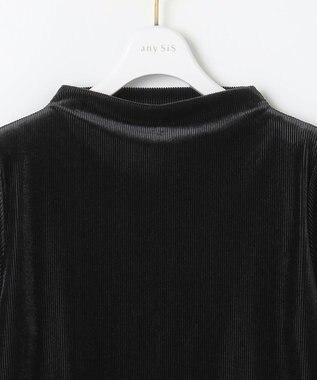 ANY SIS 【BAILA12月号掲載・貴島明日香さんコラボ】ドッキングビスチェワンピース×インナーセット グレー×ブラック