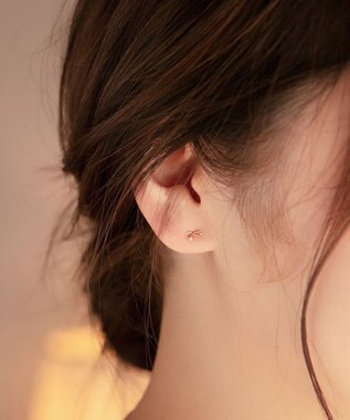 Phoebe 【K10】インフィニティビジューピアス ゴールド