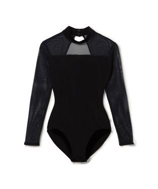 Chacott 【Nela ライン】ロングスリーブレオタード