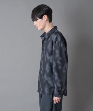 WEGO パターンルーズシャツ（LS） 柄1