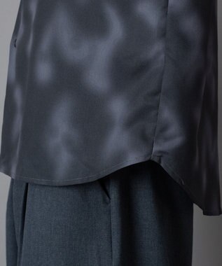 WEGO パターンルーズシャツ（LS） 柄1