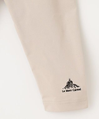 SHARE PARK LADIES 【UVカット・吸水速乾・ストレッチ・軽量 】モックネックＴシャツ ベージュ系