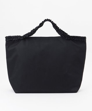 ANY 【PC・A4サイズ収納可】フリルハンドルトート ブラック