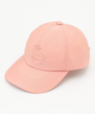 TOCCA 【UV90%以上カット・吸水速乾・接触冷感・抗菌防臭・洗える・サイズ調整可・リボン取り外し可】LOGO RIBBON CAP キャップ ピンク系