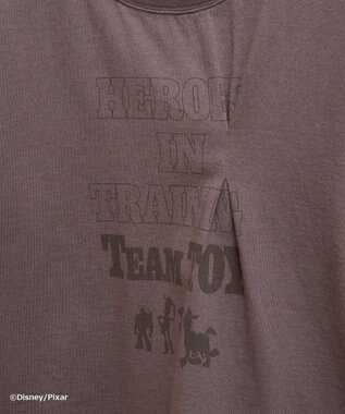 AMERICAN HOLIC 【TOY STORY】リメイク風グラフィックTシャツ Charcoal Gray