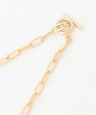 UNFILO 2WAYチェーンネックレス ゴールド