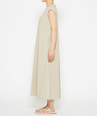 uncrave 【撥水・接触冷感・UVカット・洗濯機洗い可】マルチファンクションナイロン ワンピース（uncrave STANDARD） ライトベージュ