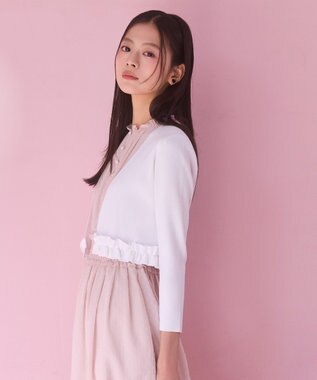 TOCCA 【松木育未さん着用】WHIP AIR BOLERO ボレロ アイボリー系