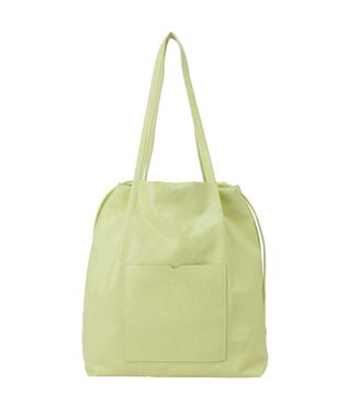 AMERICAN HOLIC ポケットA4トートバッグ Lime Green
