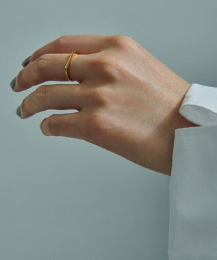 uncrave フラットリング スモール ゴールド