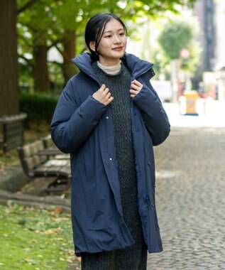 F/ACSION YUKIZURI ダウンコート NAVY