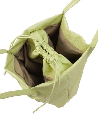 AMERICAN HOLIC ポケットA4トートバッグ Lime Green