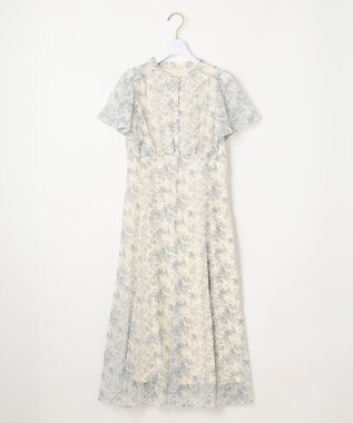 ANY SIS S 【低身長企画】ミニフラワープリント ワンピース アイボリー系