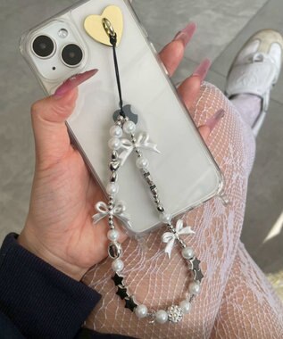 WEGO ビーズストラップキーホルダーH 柄4