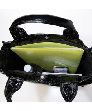 UNBILLION カシュカシュ cachecache / タテ型ショッパートートバッグ ブラック