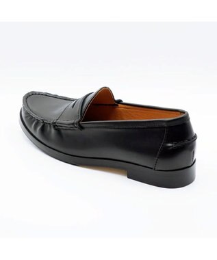 APOM 本革ペニーローファー 25 ブラック
