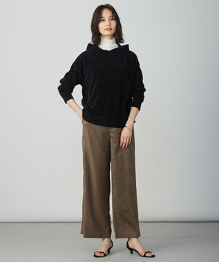 J.PRESS LADIES S カシミヤシルク シアーリブ タートル カットソー アイボリー系