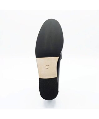 APOM 本革ペニーローファー 25 ブラック
