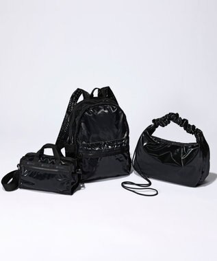 LeSportsac GH LARGE HOBO/ブラックシャイン ブラックシャイン