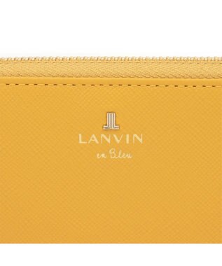 LANVIN en Bleu リュクサンブールカラー Lファスナー長財布 マスタード