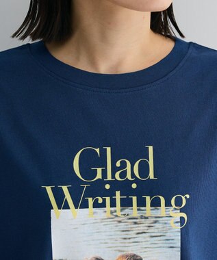 Green Parks フォトプリントボックスＴシャツ Navy